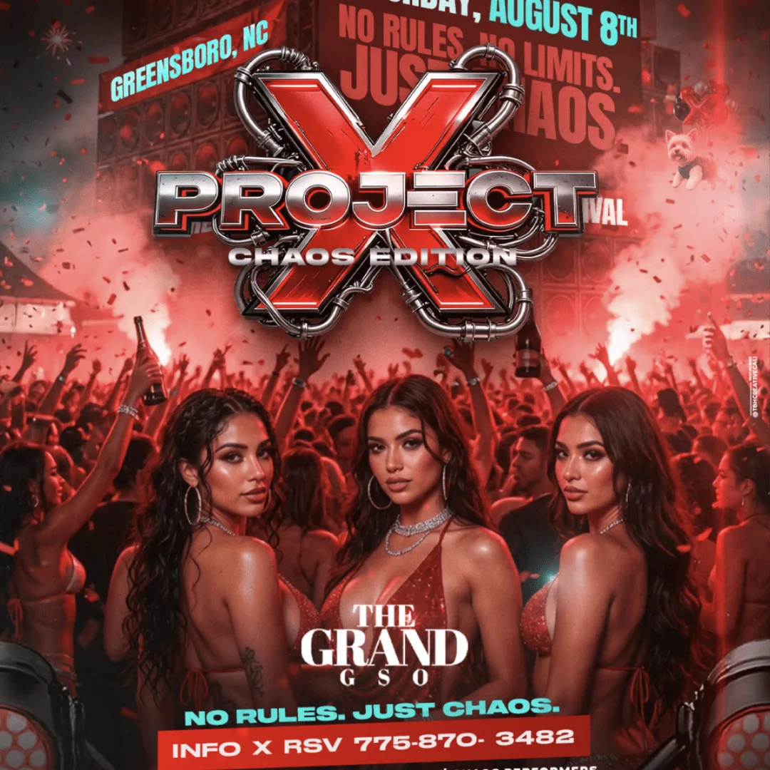 PROJECT X FEST event flyer