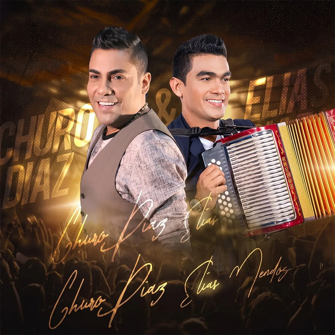 Event flyer for El Churo Diaz en concierto
