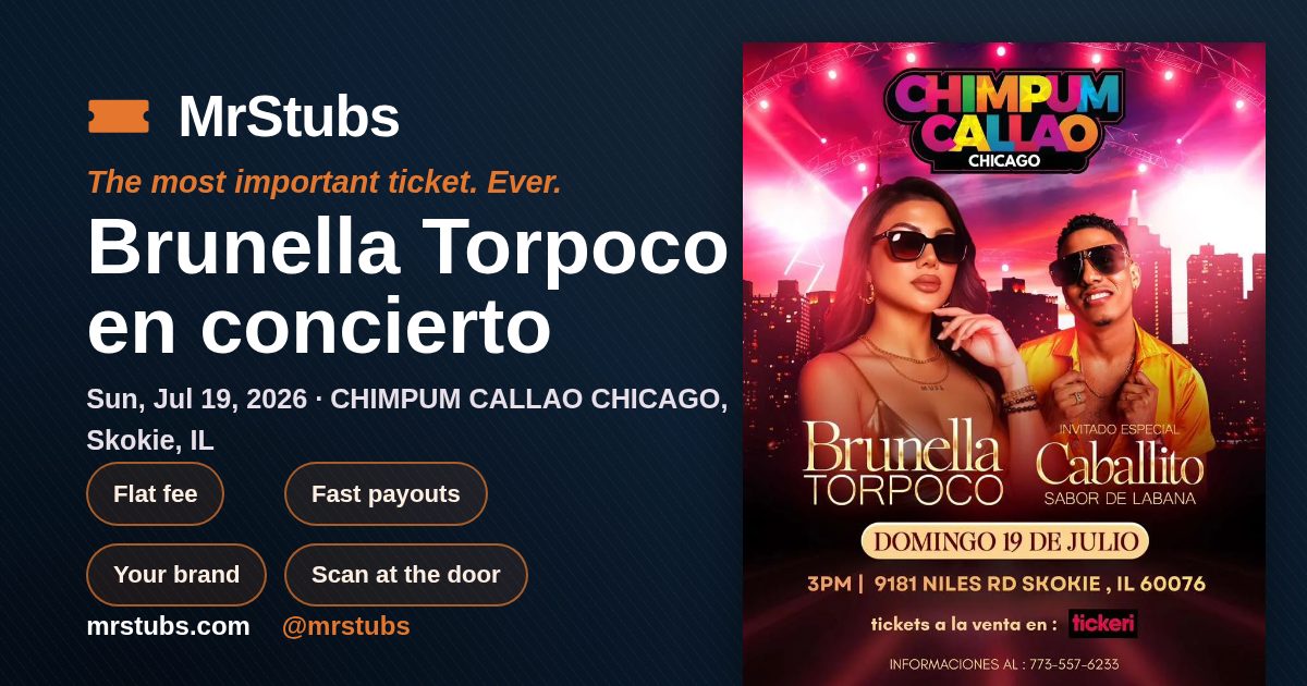 Share card for Brunella Torpoco en concierto